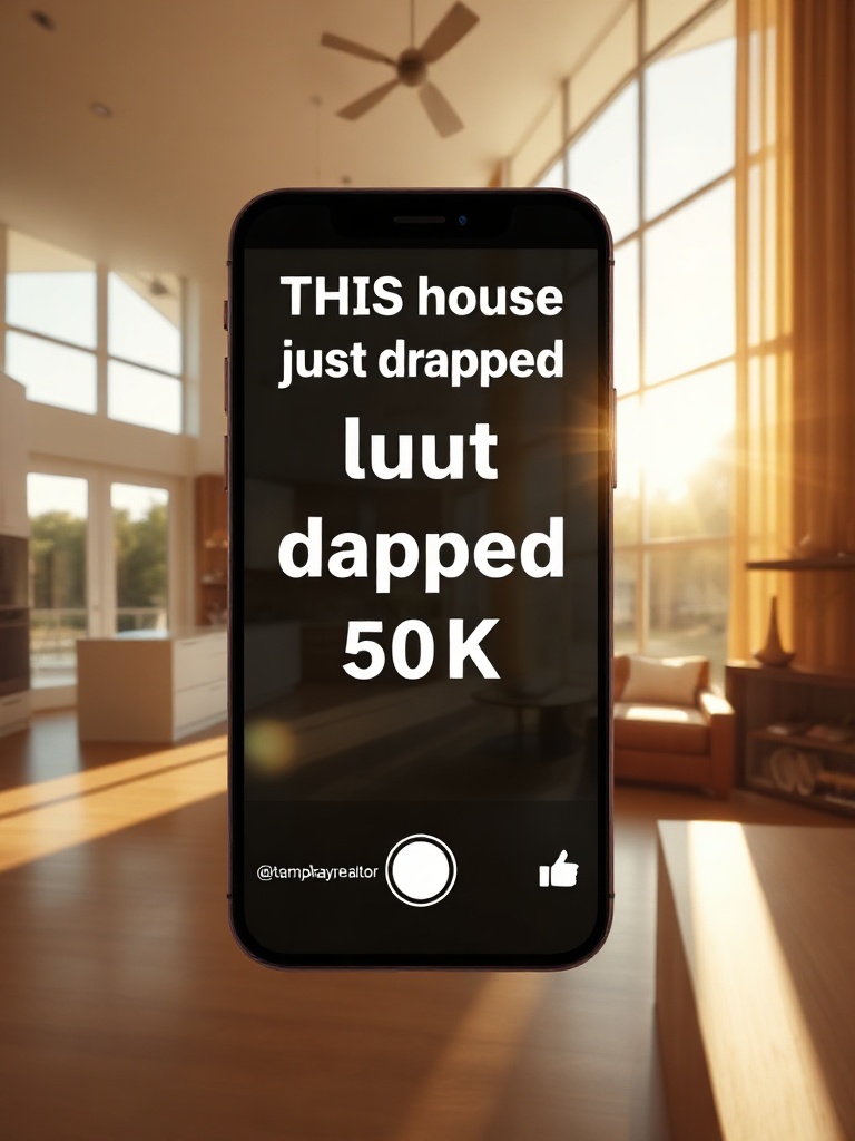 Realtor listing tour Reel thumbnail