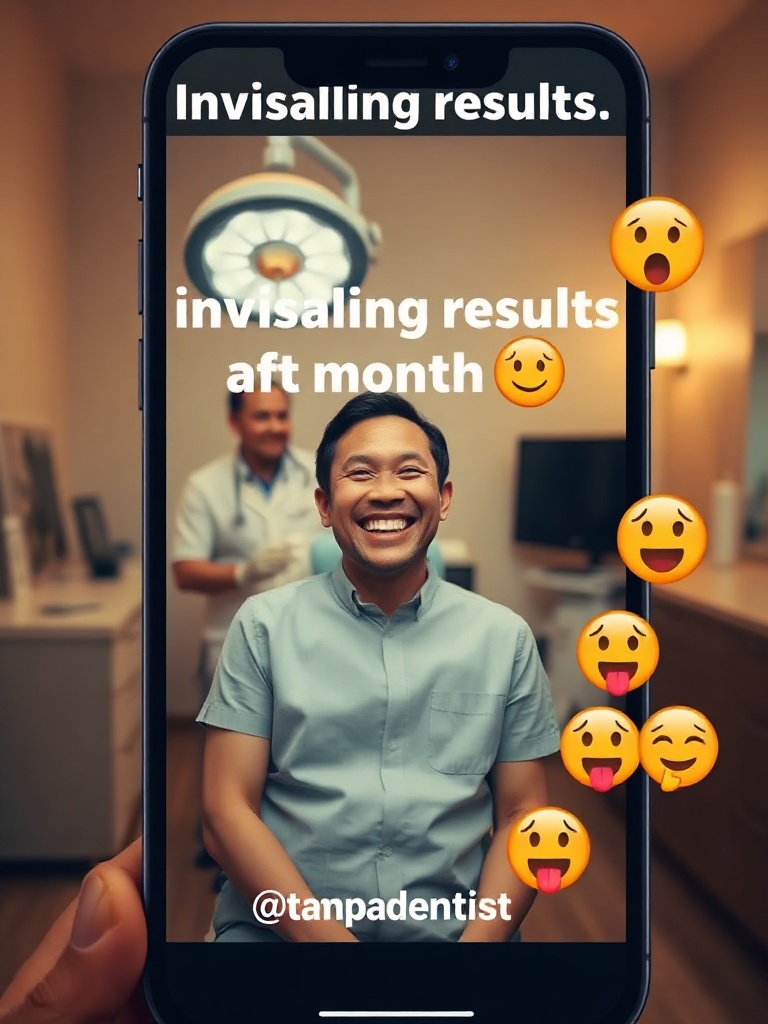 Dental practice patient smile reveal Reel thumbnail