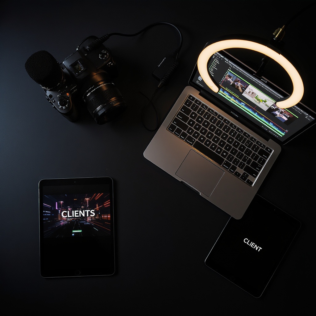 FrameForge content production setup
