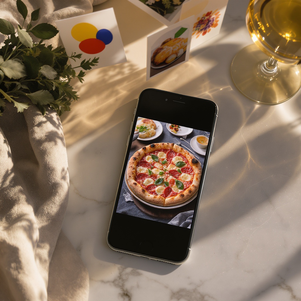 Social media content for restaurants