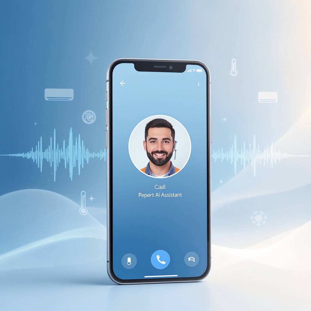 CoolFlow AI receptionist for HVAC