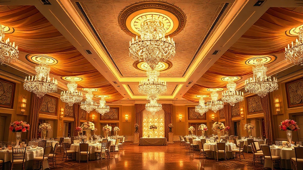 Crystal Ballroom Flagship — grand ballroom with crystal chandeliers, Altamonte Springs FL