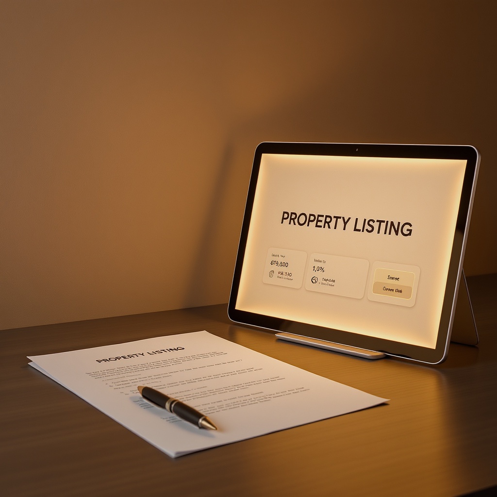 ChexkListings — AI-powered property content interface