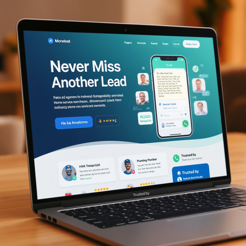 LeadPulse AI voice agent demo — trades owner with confirmed booking
