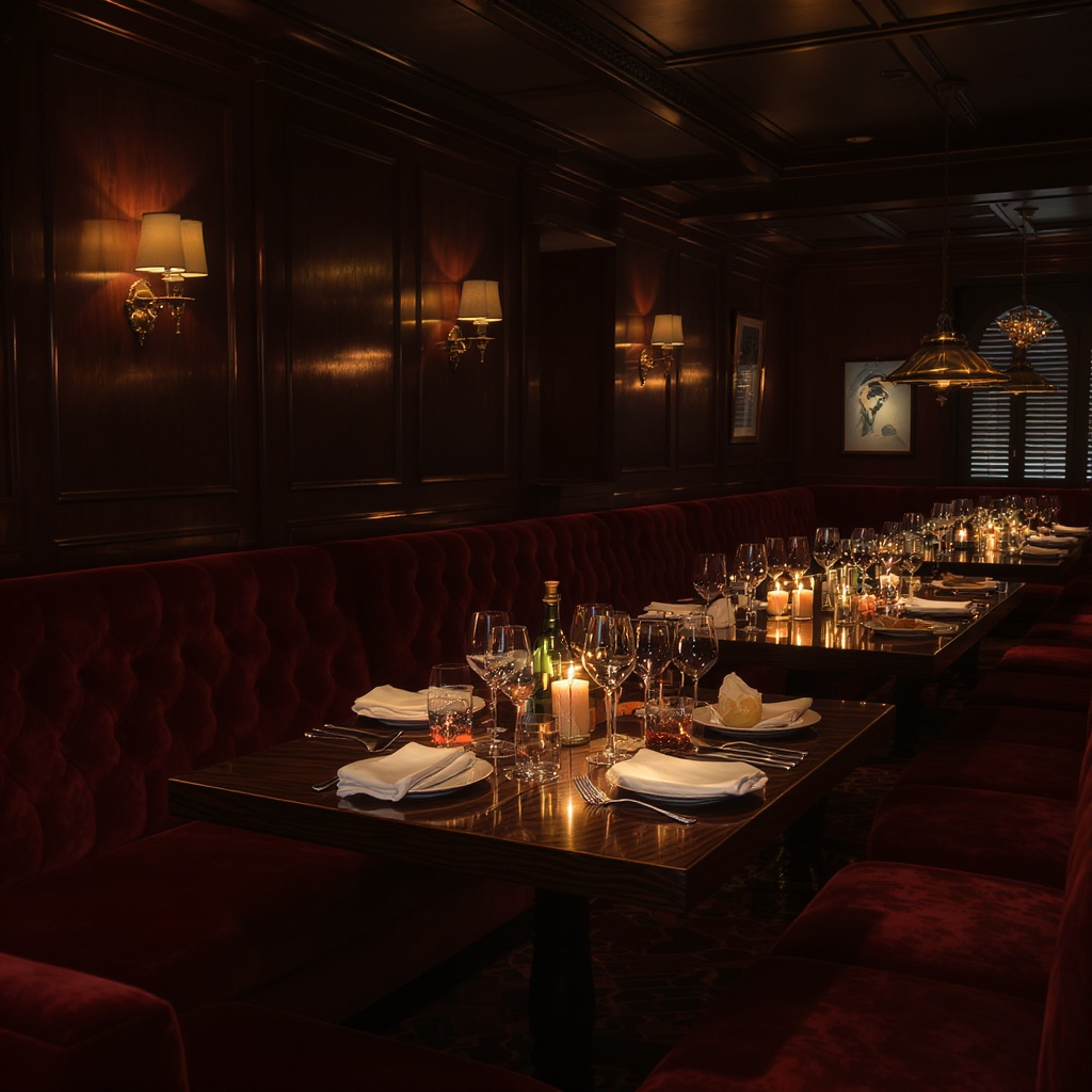 Harbor & Vine dining room