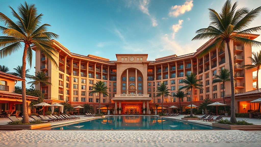 Luxury resort