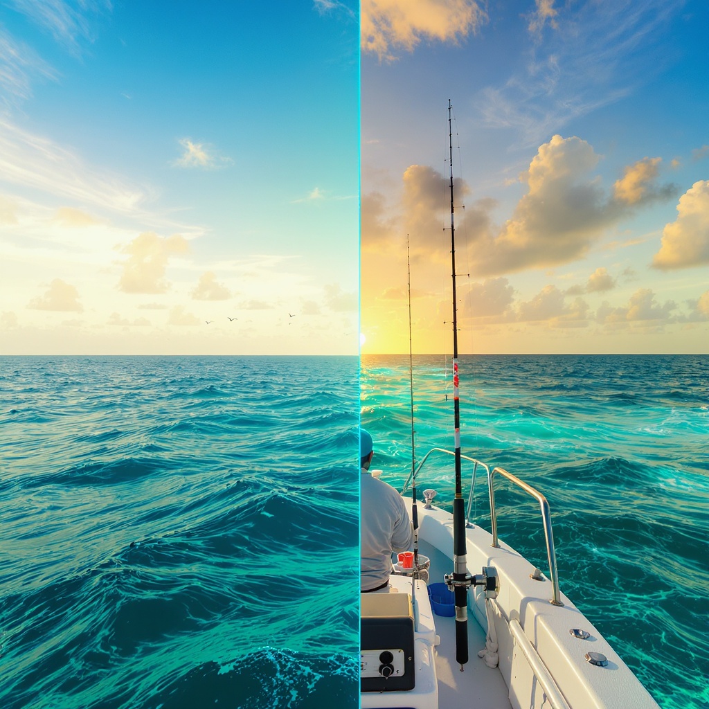 Fishing charter on the Gulf of Mexico