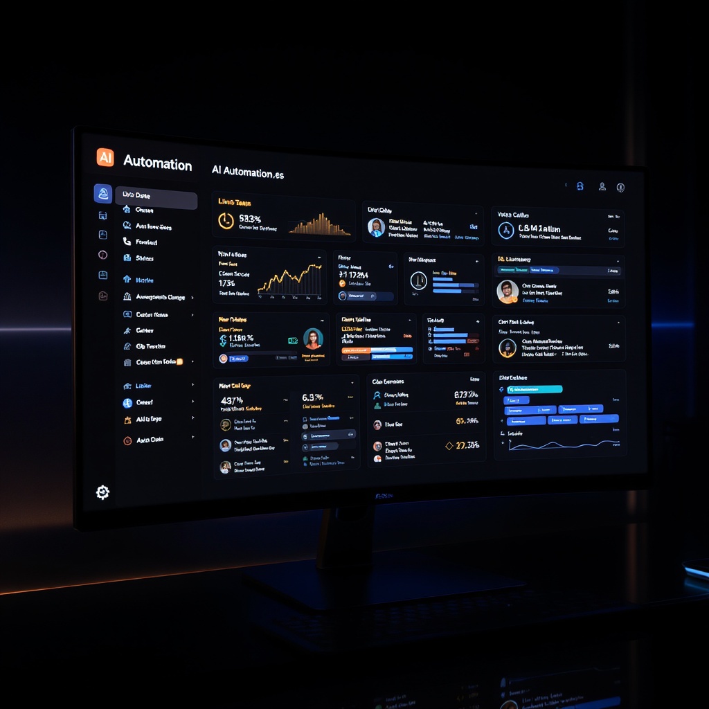 AutomO AI Automation Platform Dashboard