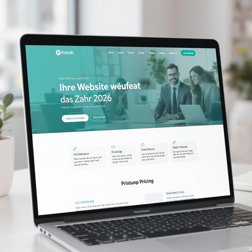VektorOS Website Beispiel