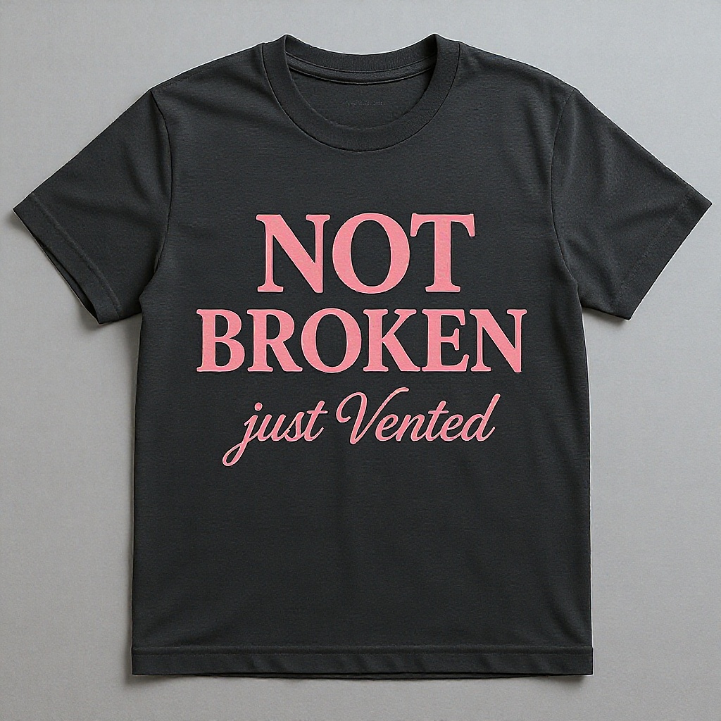 Unbestied — Not Broken, just Vented tee