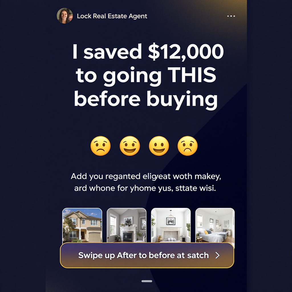 TikTok video template mockup