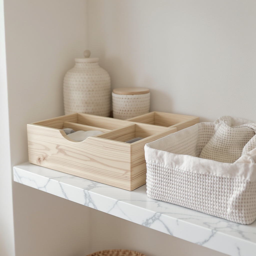 Intérieur élégant avec rangement