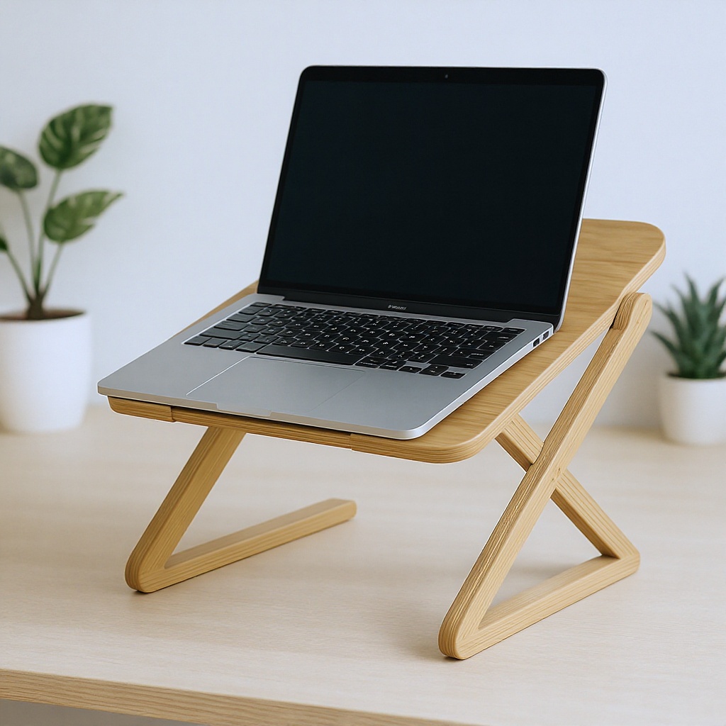 Support Laptop Alu Ergonomique 6 Niveaux
