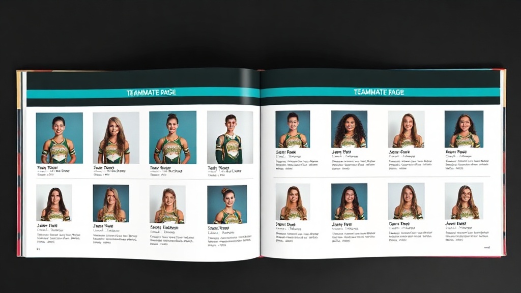 Teammate roster page — individual athlete cards with name and stats