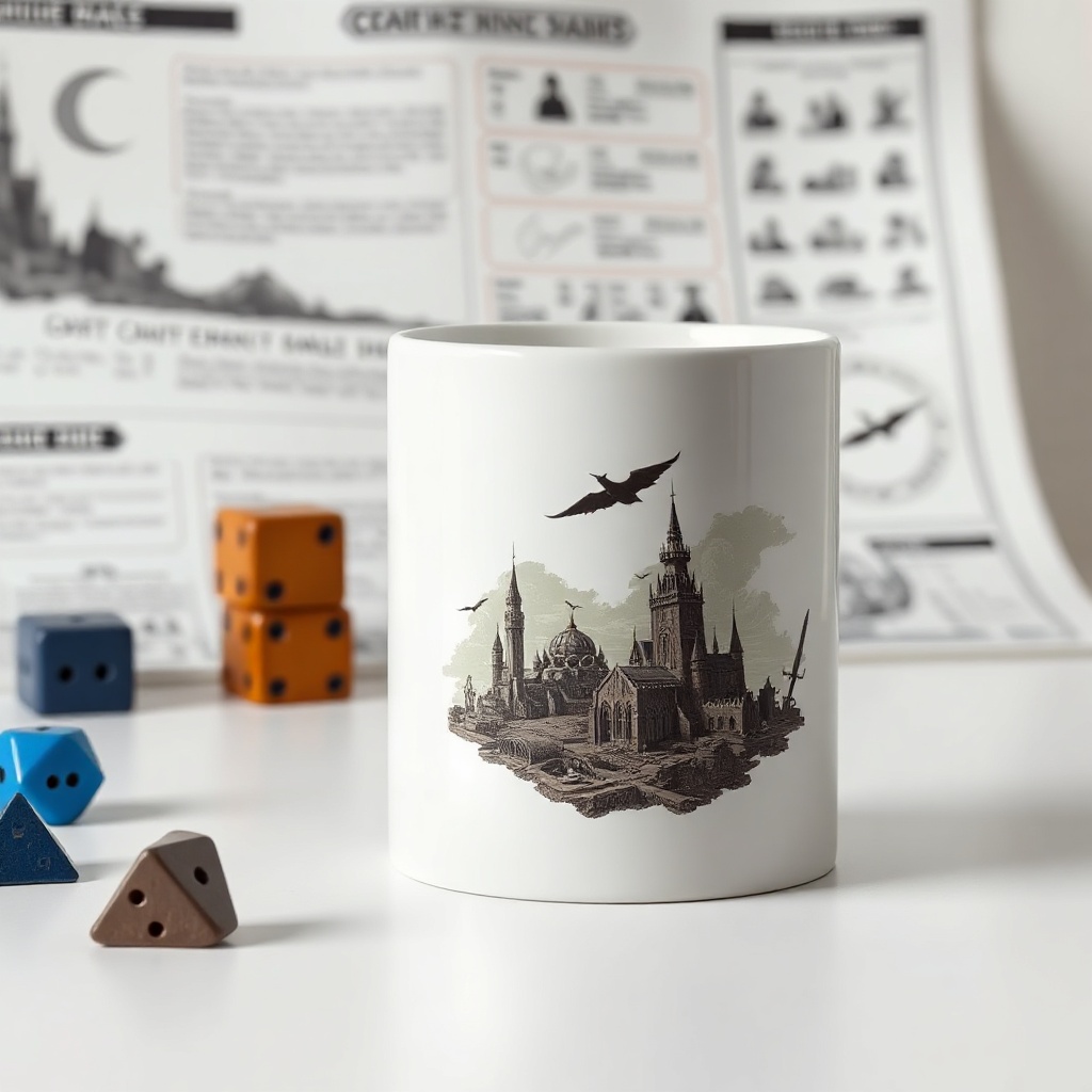"Dungeon Master" Oversize Mug — 11oz