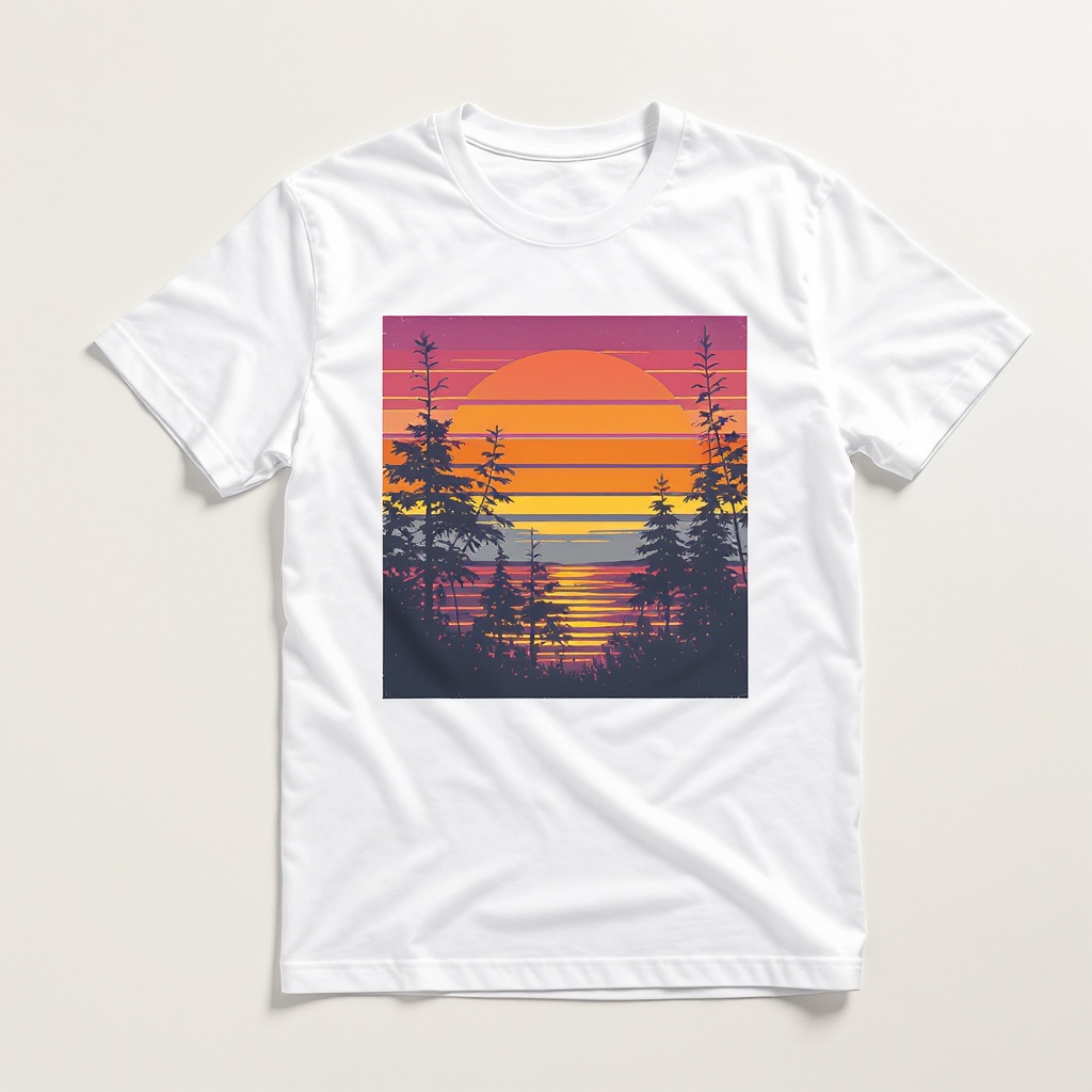 AI-generated t-shirt mockup