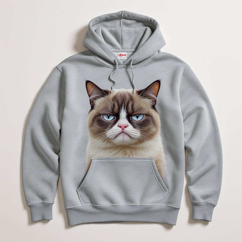 AI-generated hoodie mockup