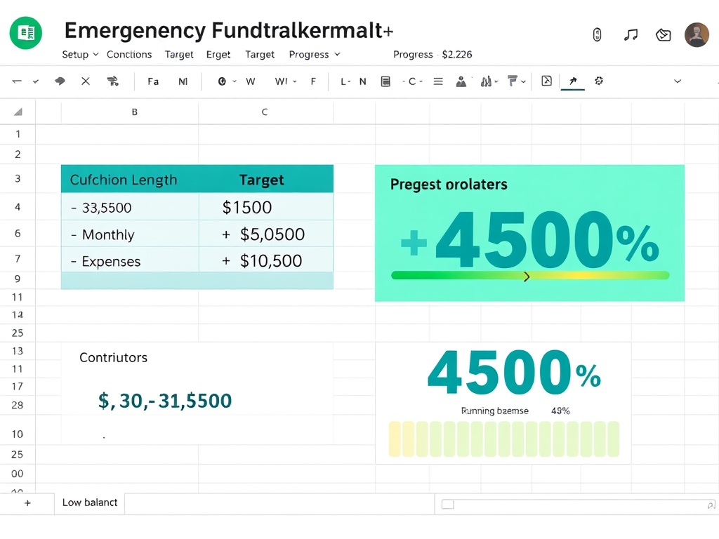 Emergency Fund Tracker preview
