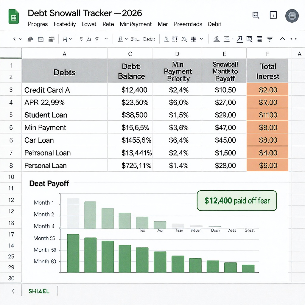 Debt Payoff Tracker preview