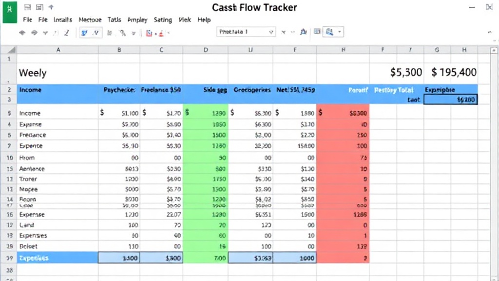 Cash Flow Tracker preview