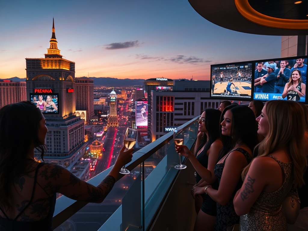 Premium WNBA arena seating in Las Vegas