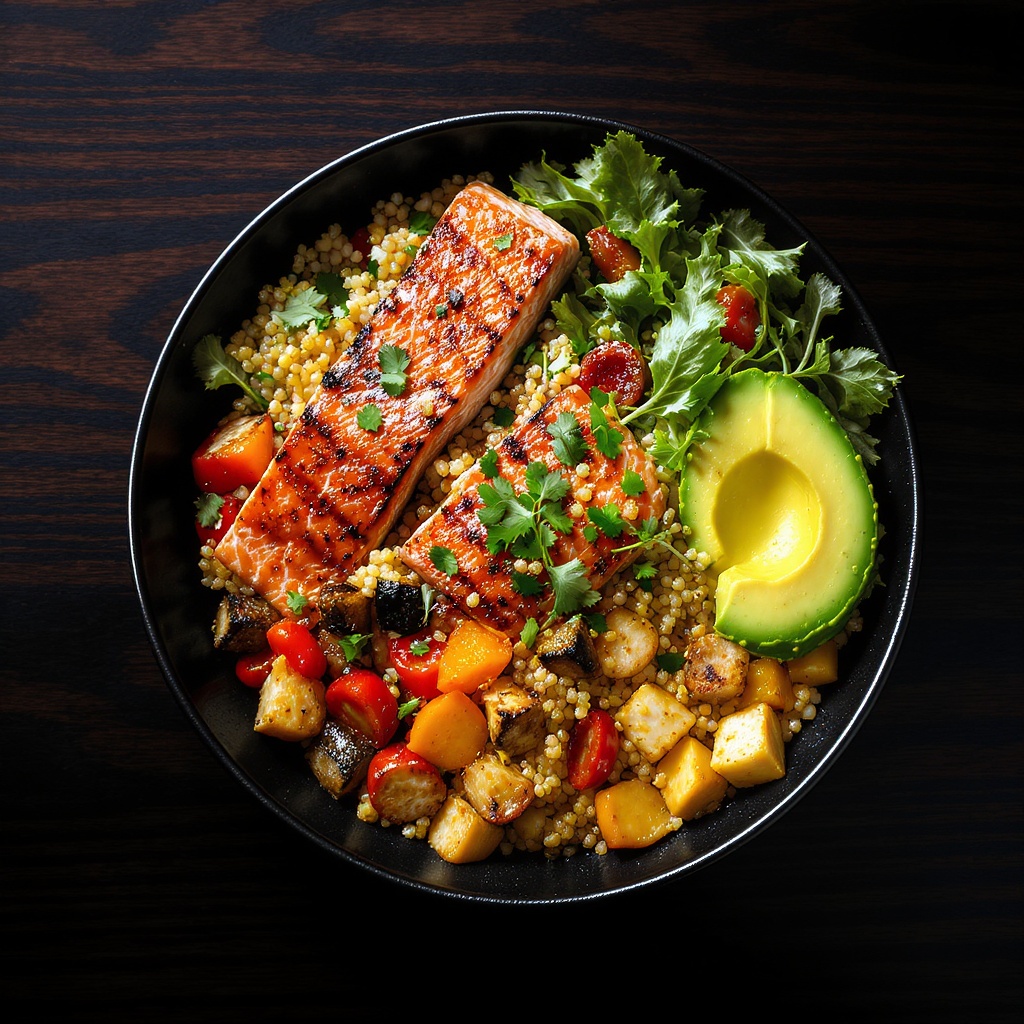 High protein meal