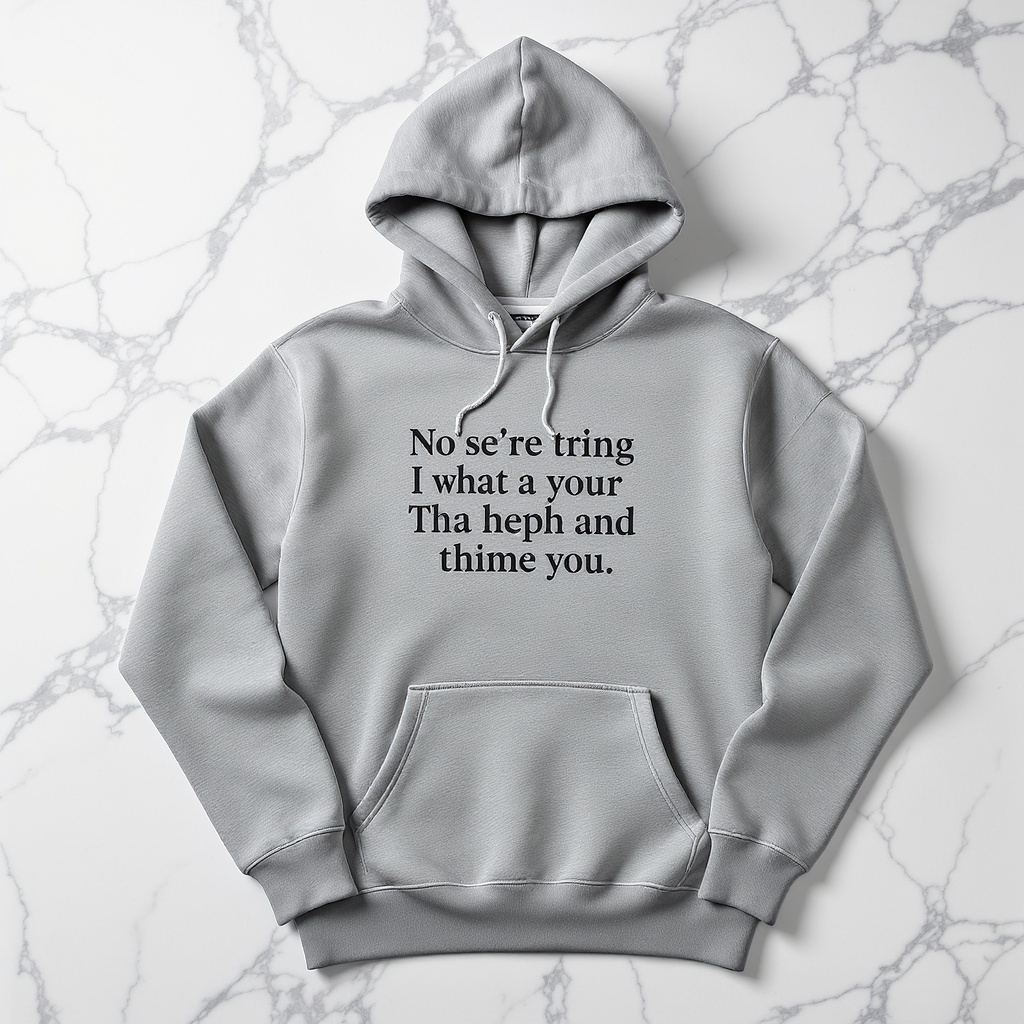 Quote hoodie
