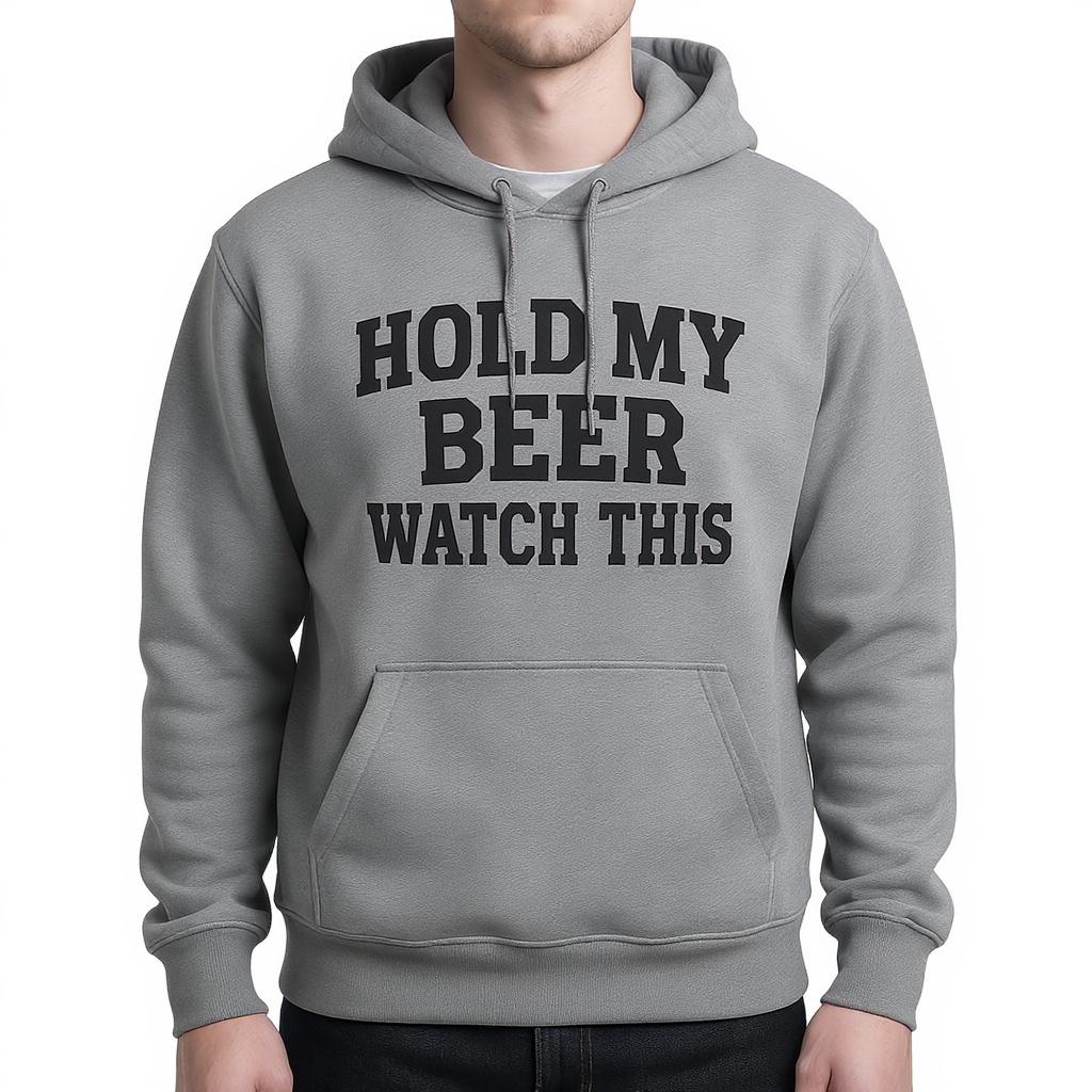 We Are Not Doing This Today — Heather Grey hoodie