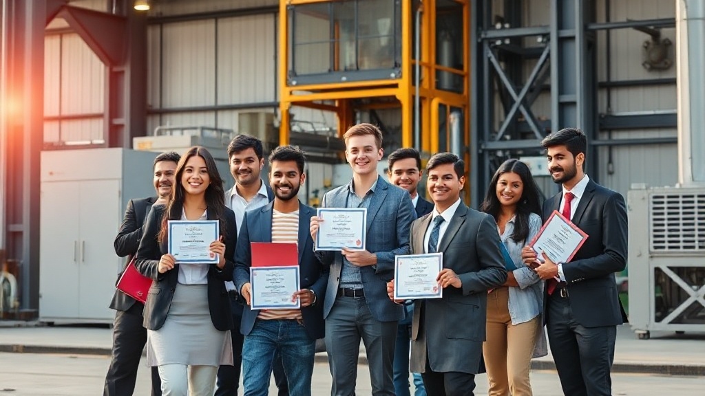 SkillForge graduates receiving certificates