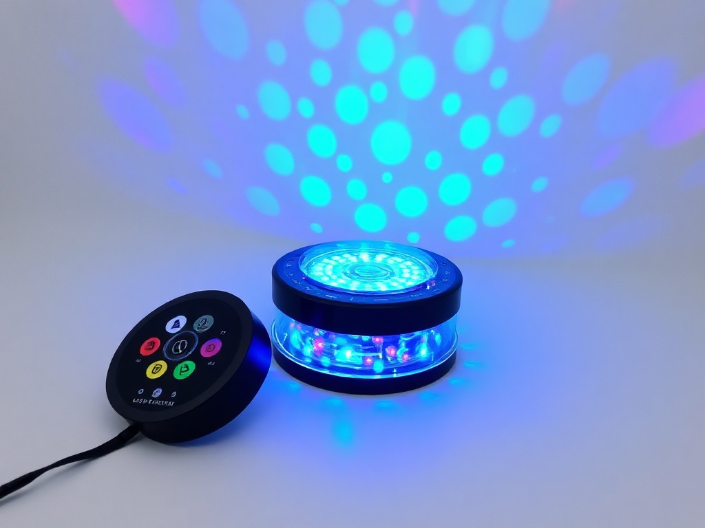 LED Water Ripple Ambient Night Light