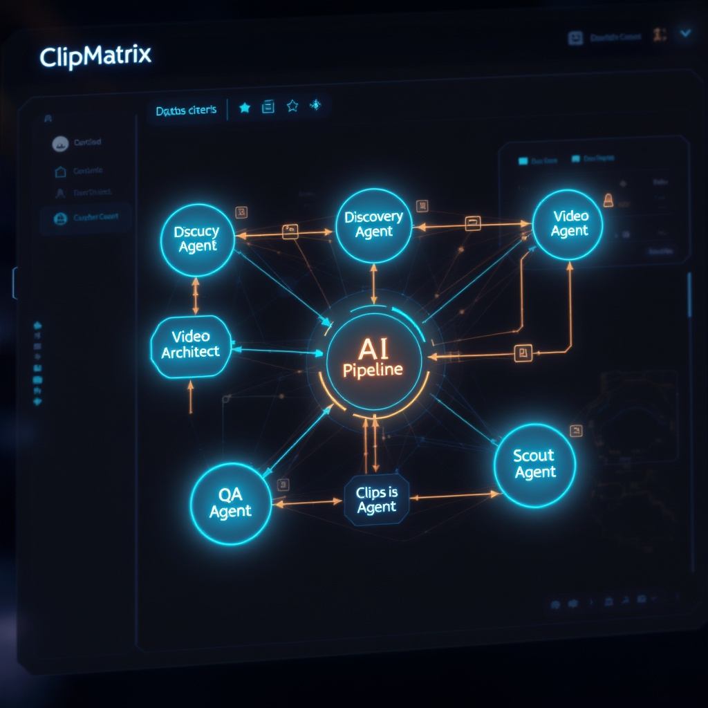ClipMatrix pipeline dashboard