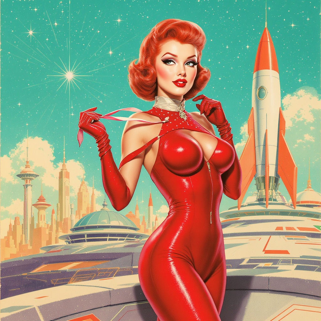 Gothic Space Pinup — Melkworks first collection