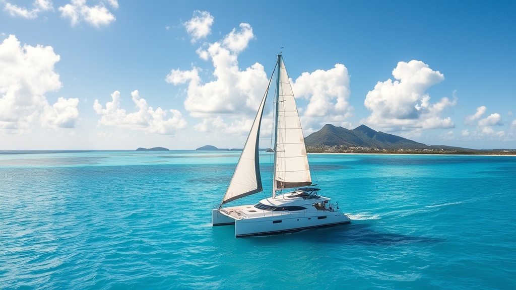 Traversée en catamaran Saint-François vers Marie-Galante