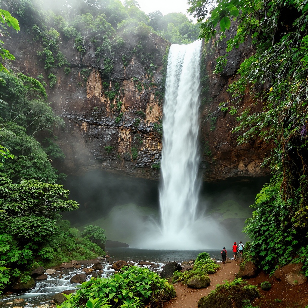 Randonnée vers les chutes du Carbet en Guadeloupe