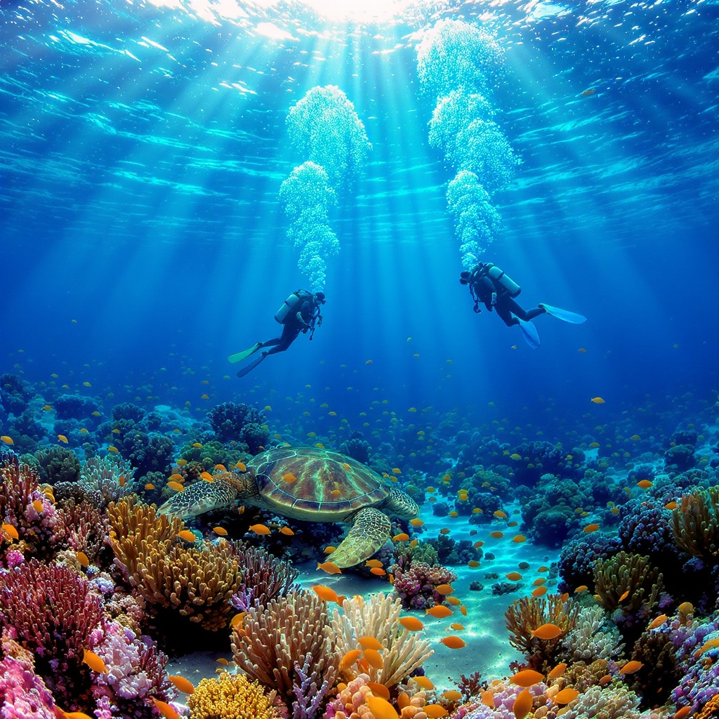 Plongée dans la réserve Cousteau en Guadeloupe