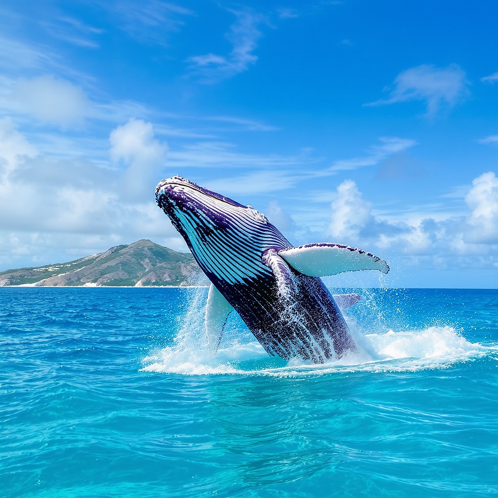 Observation de baleines en Guadeloupe