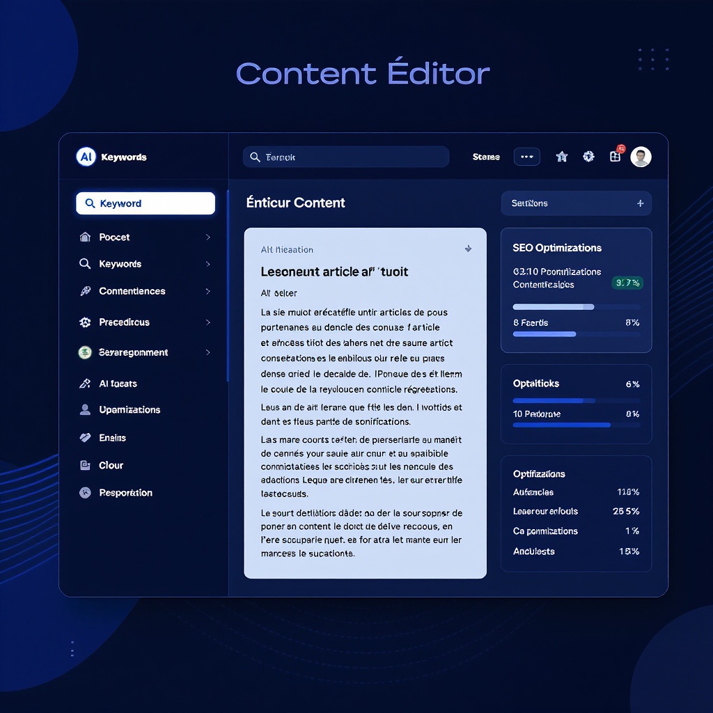 Bliss — Génération de contenu SEO IA