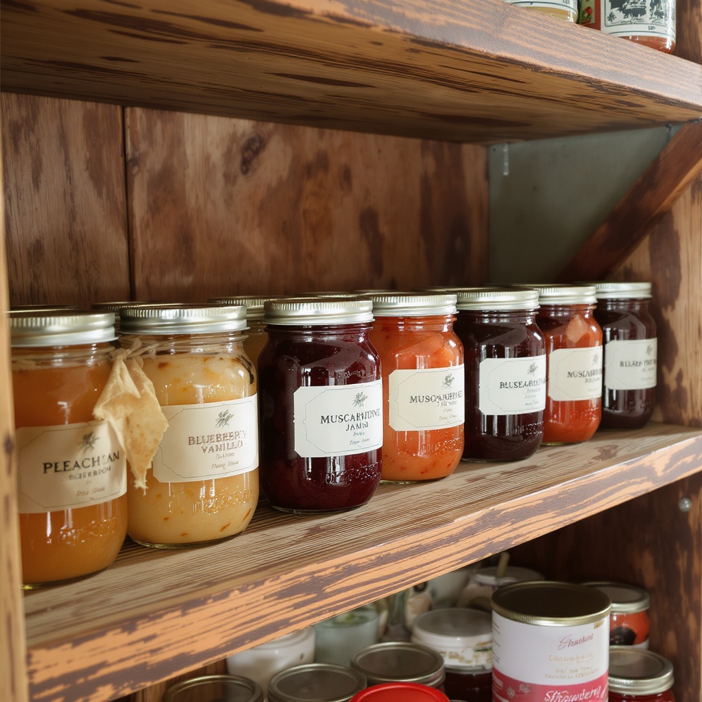 Peach Bourbon Jam