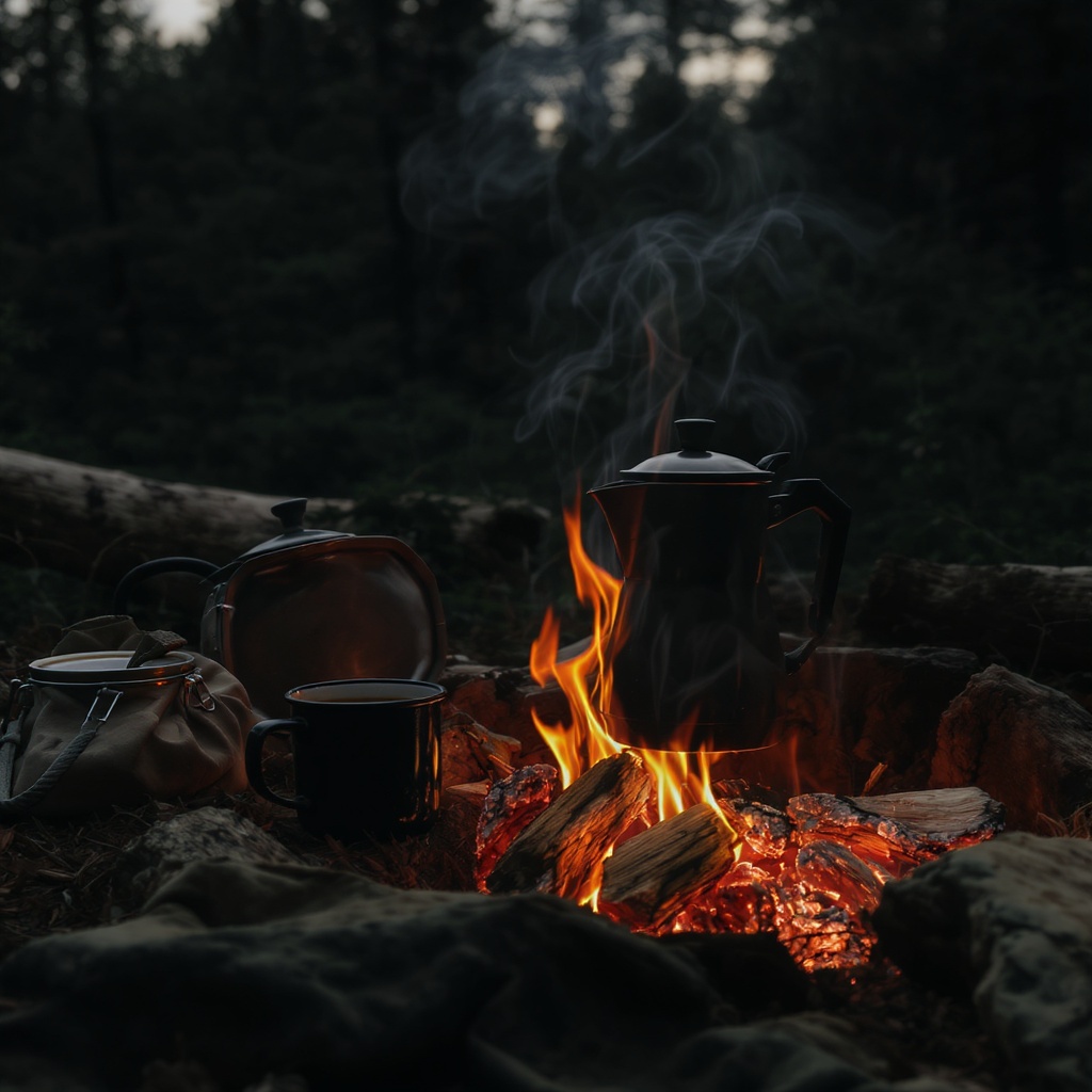 Camp Coffee brewing — Foxhole Coffee Field Manual