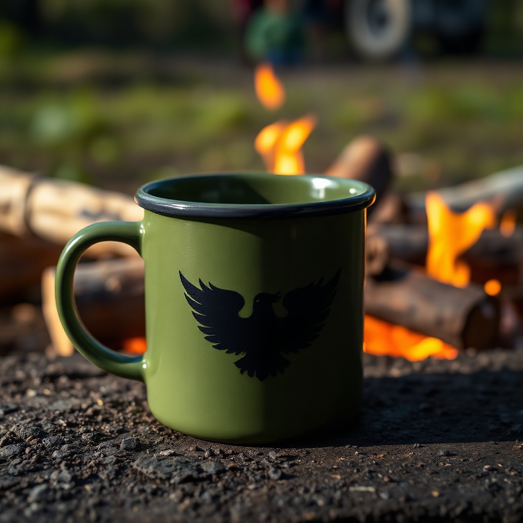 Foxhole Enamel Mug
