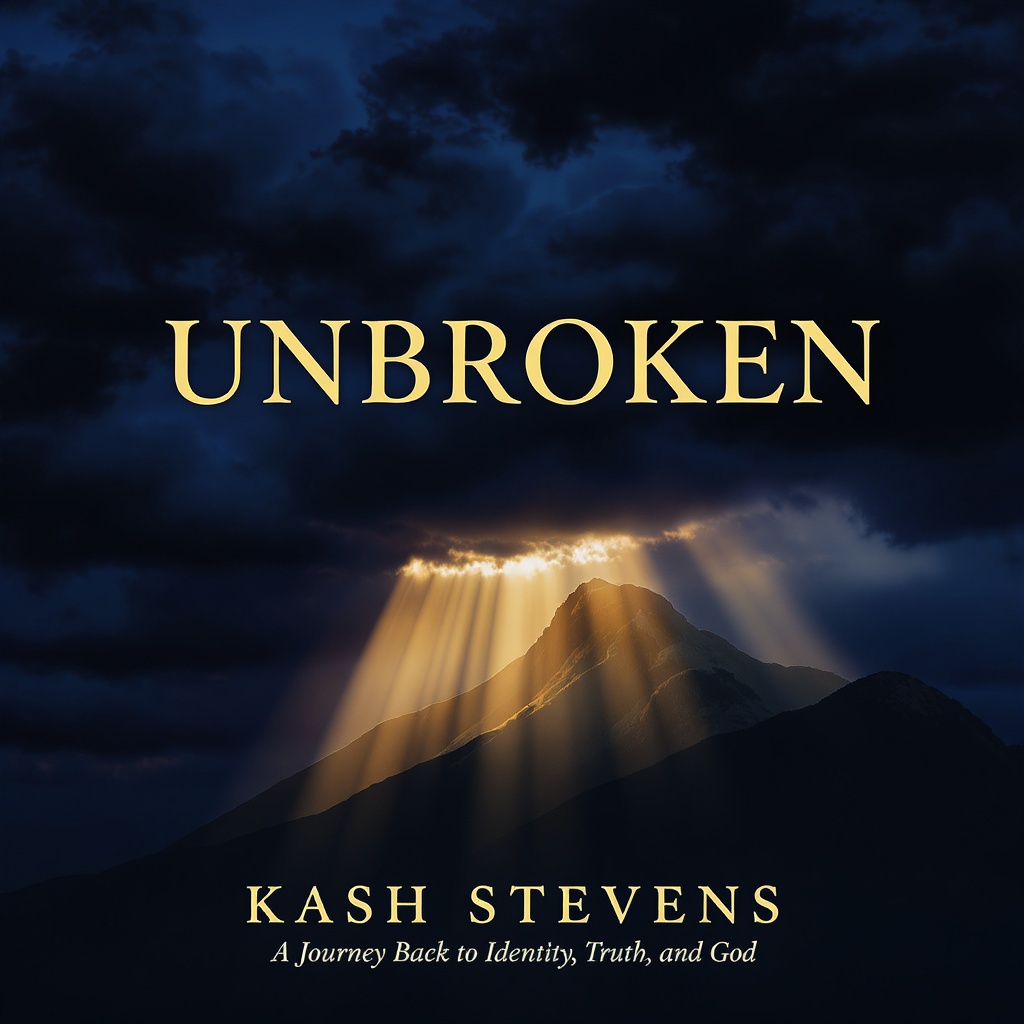 UNBROKEN — book cover by Cash Stevens