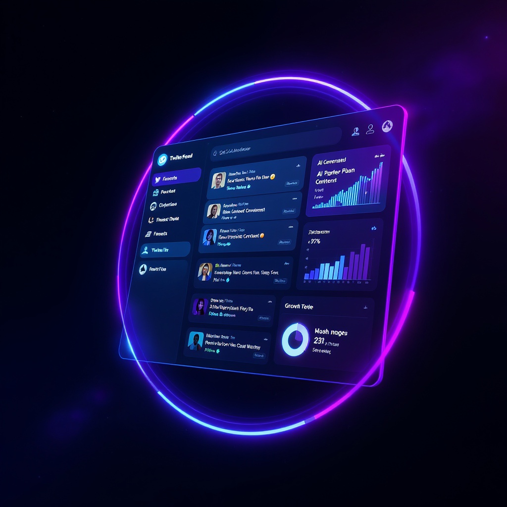 Orbit dashboard — AI-generated social media drafts, analytics, and post scheduling