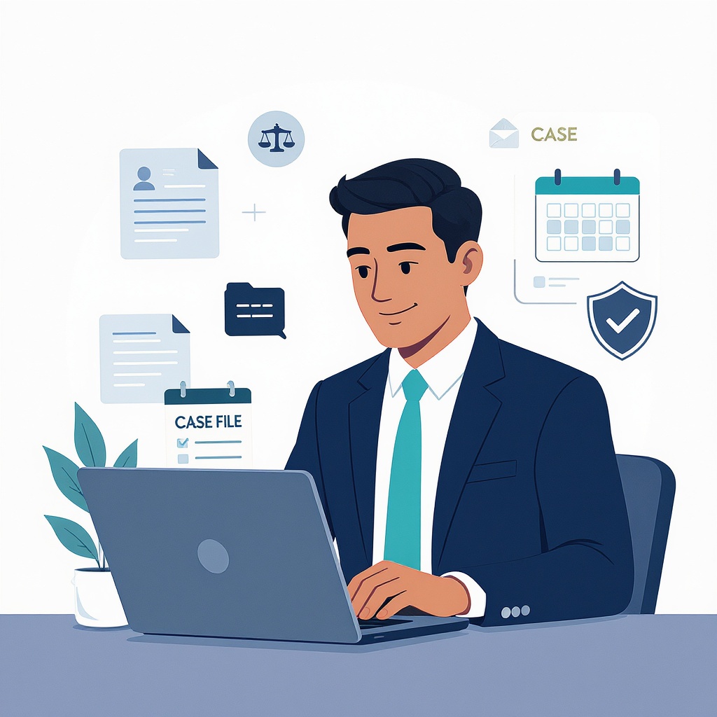 CaseVault legal case workspace