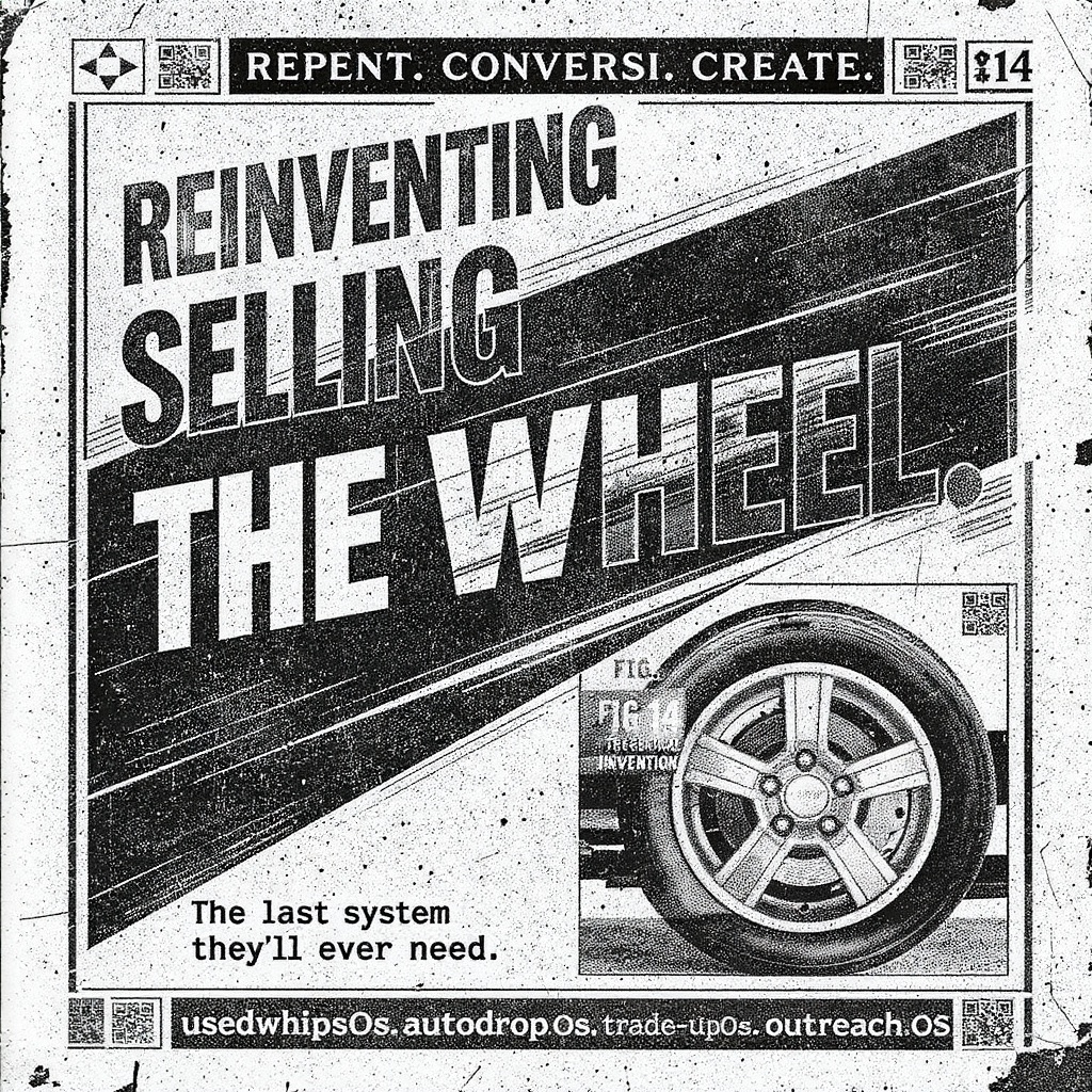 Reinventing Selling The Wheel.