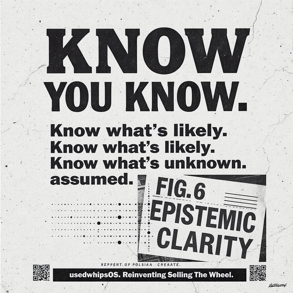 Know What You Know.