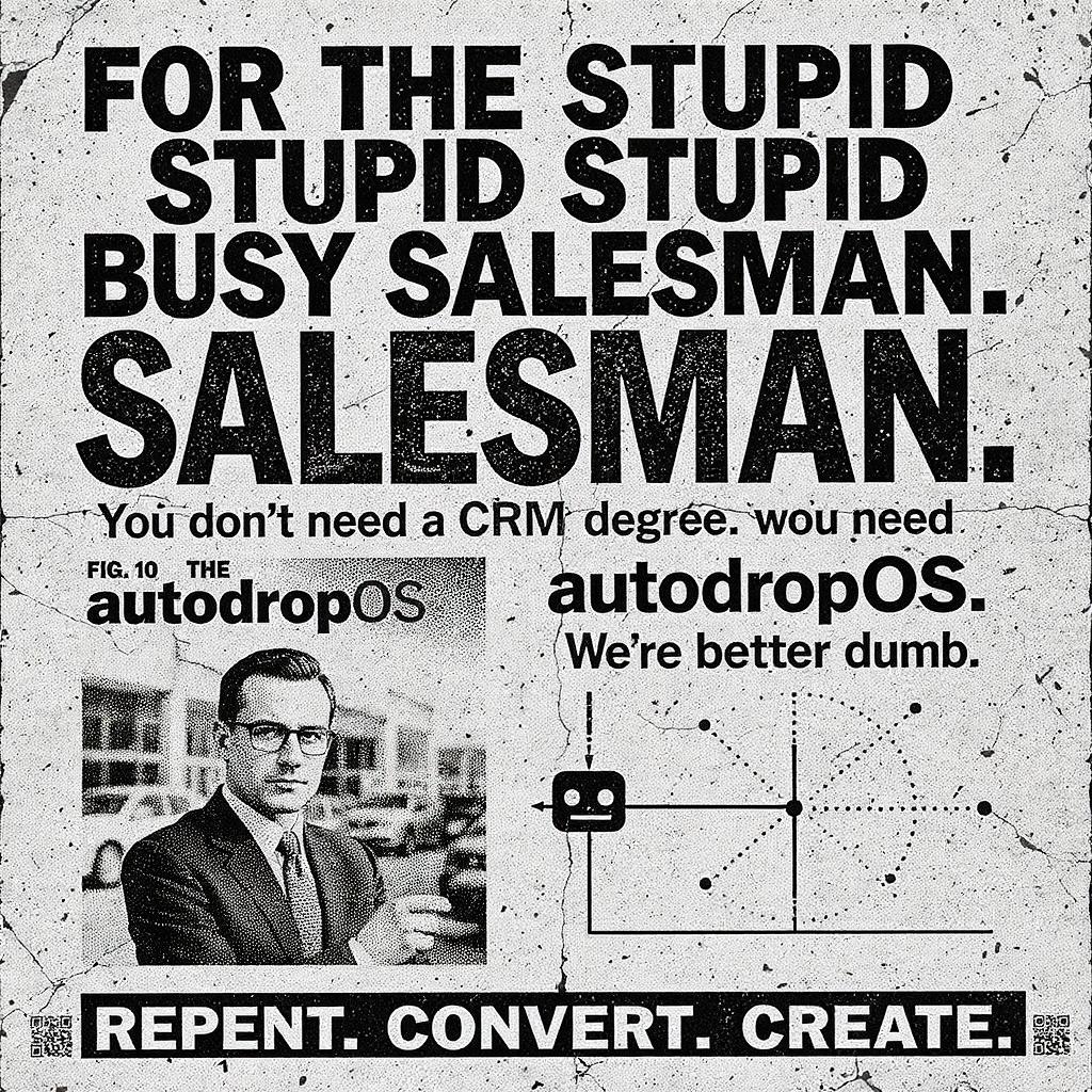 For The Stupid Busy Salesman.