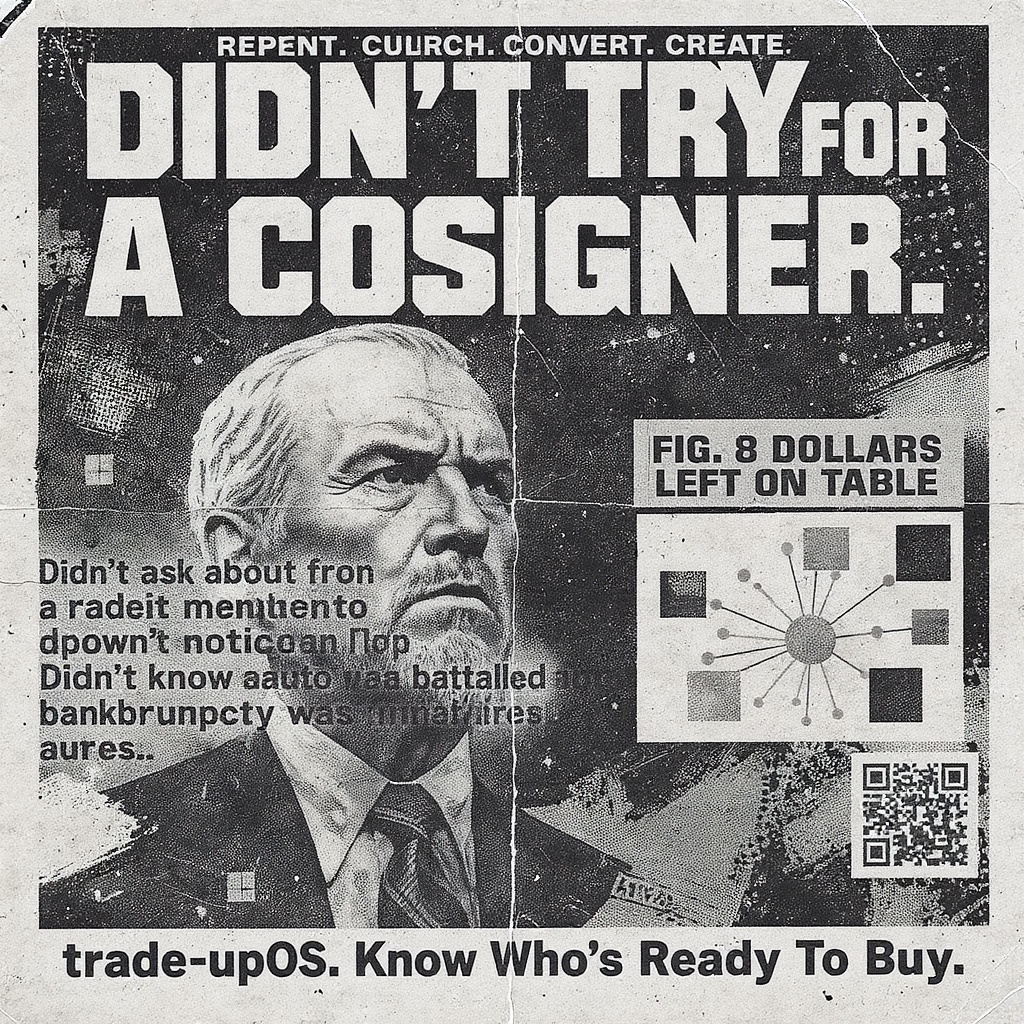 Didn't Try For A Cosigner.