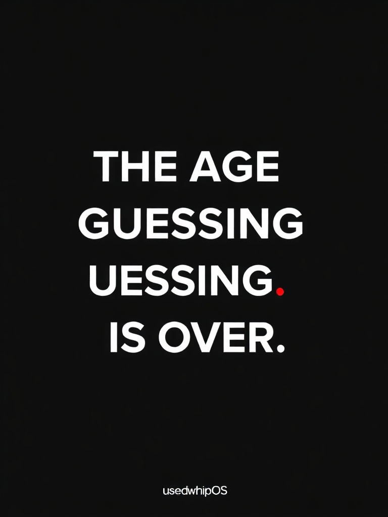 IG Story — THE AGE OF GUESSING IS OVER.