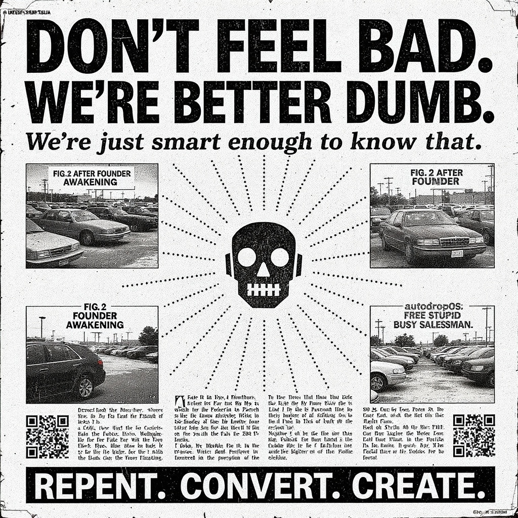 Don't Feel Bad. We're Better Dumb.