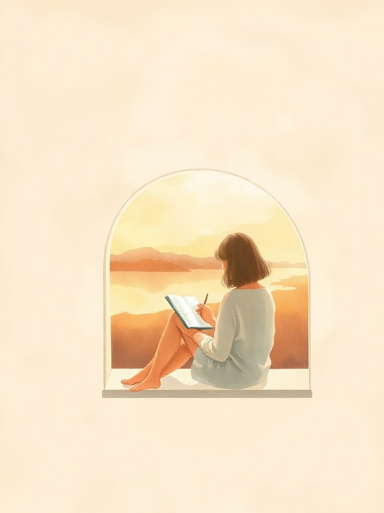 Journaling illustration